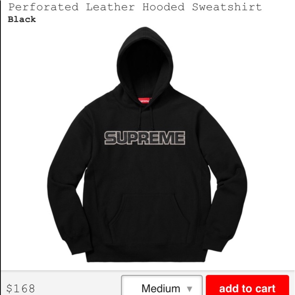 Supreme hoodie